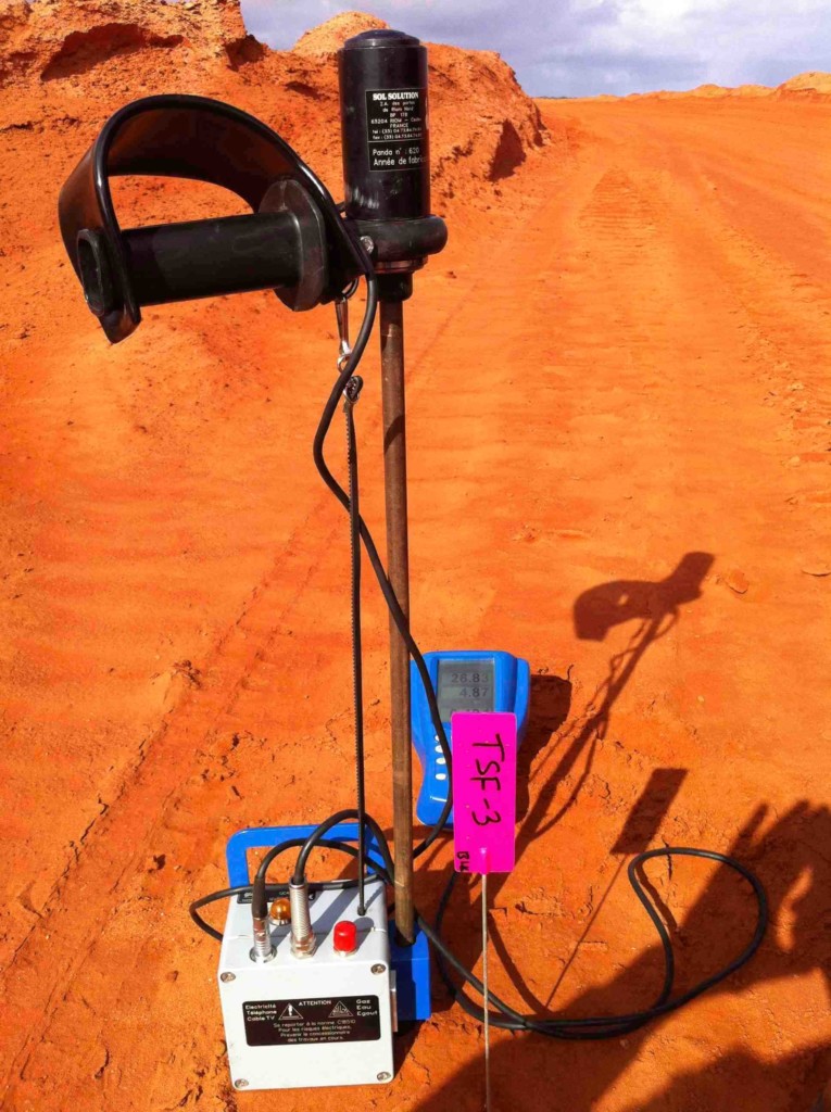 PANDA Dynamic Cone Penetrometer (DCP) on Mine Site