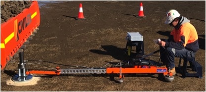 Plate Load Test AX01 Wind Farm Ev2 Strain Modulus Modulus of Subgrade reaction K Mt Gelliband