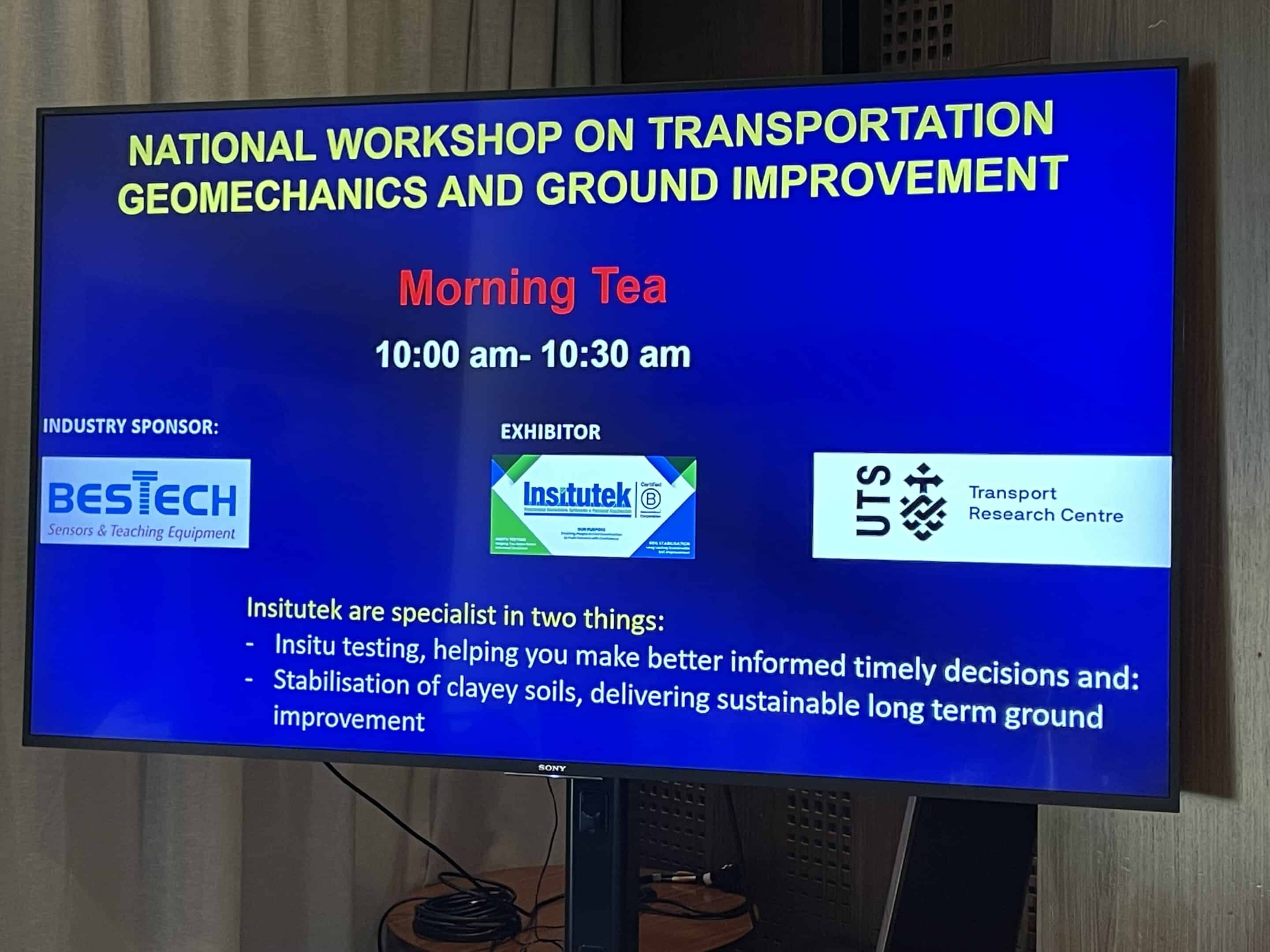 National Workshop on Transportation Geomechanics and Ground Improvement 2022 Workshop
